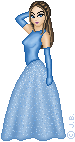 Sparkly & blue, that's all I gotta say!
