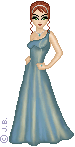 Great colors, love that dress!